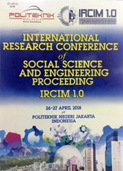 INTERNATIONAL RESEARCH CONFERENCE OF SOCIAL SCIENCE AND ENGINEERING PROCEEDING IRCIM 1.0